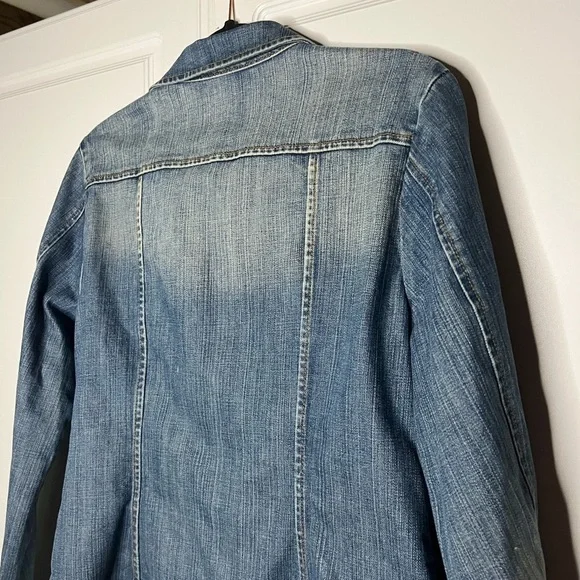 Vintage Talbots Safari Pocket Denim Jacket - Picture 12 of 12